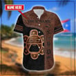 Beebuble Customize Name Puerto Rico Hawaii Shirt For Men And Women