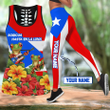 Beebuble Customize Name Puerto Rico Combo Outfit MH.S