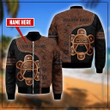 Beebuble Customize Name Puerto Rico Bomber Jacket For Men And Women