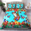 Beebuble Coqui Frog With Flower Puerto Rico Bedding Set