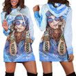 Beebuble Love The Hippie Girls Hoodie Dress For Men And Women