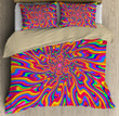 Hippie Trippy Bedding Set DQB07092006-TQH-BEDDING SETS-TQH-Twin-Vibe Cosy™