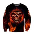 Beebuble Skull Combo Sweater + Sweatpant