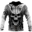 Beebuble Skull With Angel Wings Combo Hoodie + Sweatpant