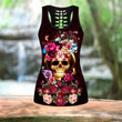 Beebuble Floral Skulls Combo Outfit For Women TQH