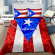 Beebuble Customize Name Puerto Rico Bedding Set DD