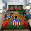 Beebuble Love Puerto Rico All Over Printed Bedding Set
