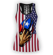 Puerto Rico And America Lover Combo Outfit TH20061701-Apparel-TQH-No Legging-S-Vibe Cosy™