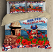Beebuble Puerto Rico Art Printed Bedding Set