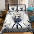 Beebuble Native American Wolf 3D Bedding Set