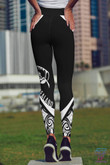 New Zealand Maori Pattern High Waist Leggings HC0808 - Amaze Style™-Apparel