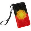 Aboriginal Leather Wallet Tmarc Tee