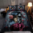 Beebuble Roses Skull Bedding Set