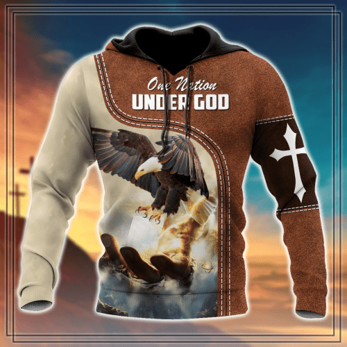 One Nation Under God 3D All Over Printed Shirts