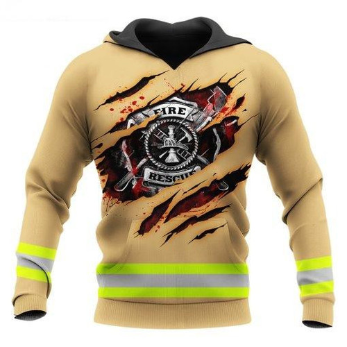 Personalized Name Firefighter 3D All Over Printed Unisex Shirts