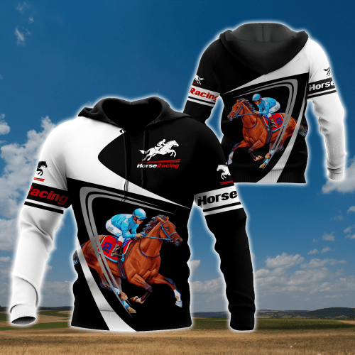 Horse Racing 3D All Over Printed Unisex Shirts