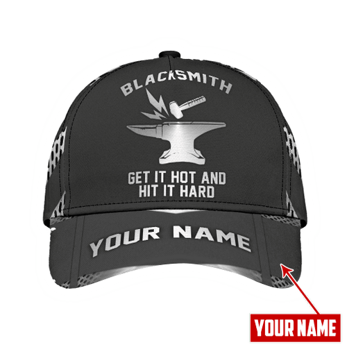 Personalized Name Blacksmith Classic Cap Get It Hot