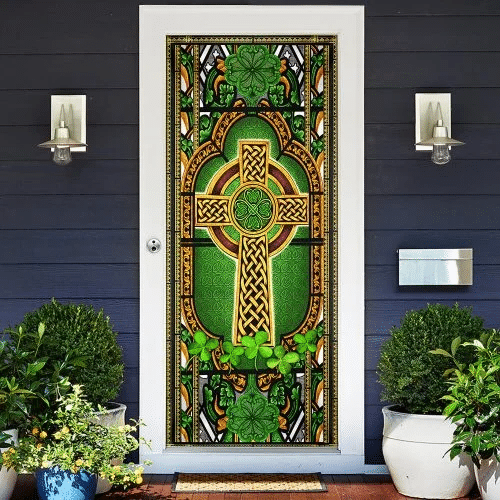 Irish Celtic Knot Door Cover 