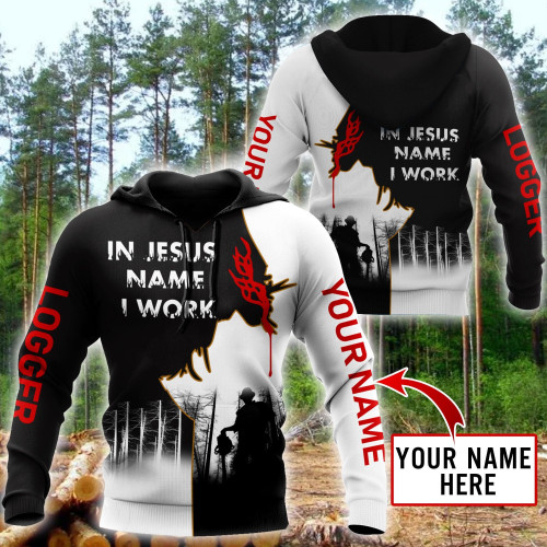 Logger - Jesus Custom Name Unisex Shirts