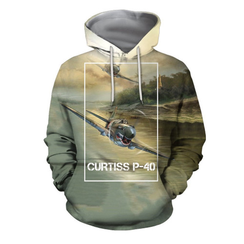 3D All Over Printed Resistance aircraft Shirt