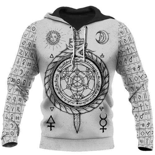Alchemy 3D All Over Printed Shirts Hoodie JJ030102CHV