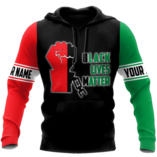 African American Persionalized Your Name 3D All Over Printed Shirts JJ21052101 KT