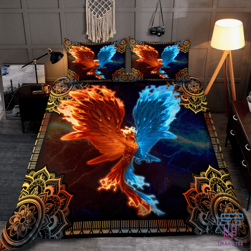 Phoenix 3D Al Over Printed Bedding Set  DA25062102
