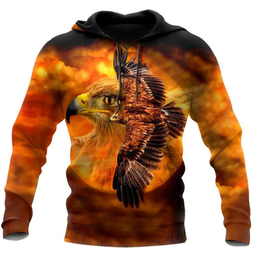 Eagle Fly Hoodie 3D All Over Printed Shirts For Men VP15092002-LAM