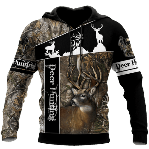 Version 3 Huntaholic - Deer Hunting 3D All Over Printed Shirts For Men And Woman
