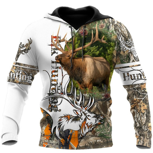 Deer Hunting VII Camo Over Printed Unisex Deluxe Shirts ML