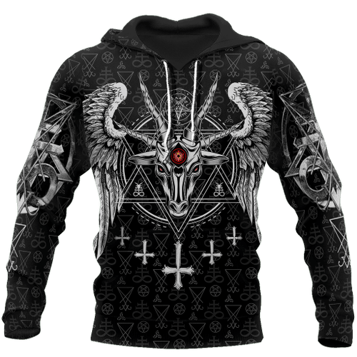 Satanic Devil 3D All Over Printed Hoodie JJ130201