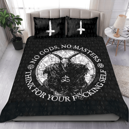 Satanic Quilt Bedding Set JJ23052002