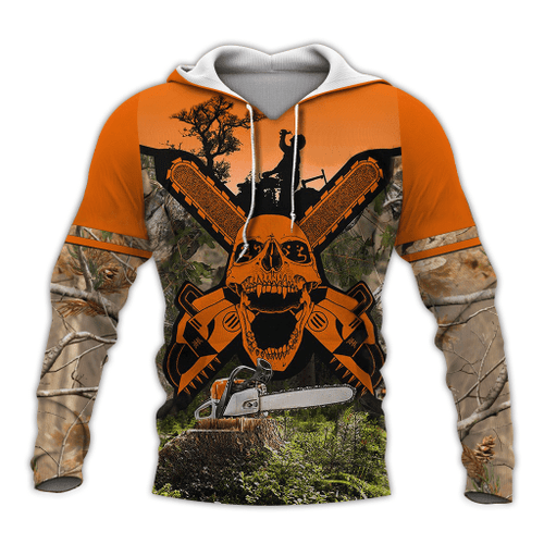 BEAUTIFUL CHAINSAW ART 3D ALL OVER PRINTED SHIRTS JJ28113
