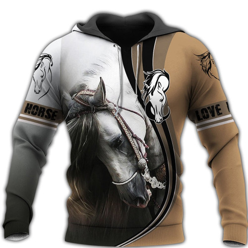 Love Horse 3D All Over Printed Shirts MP050402