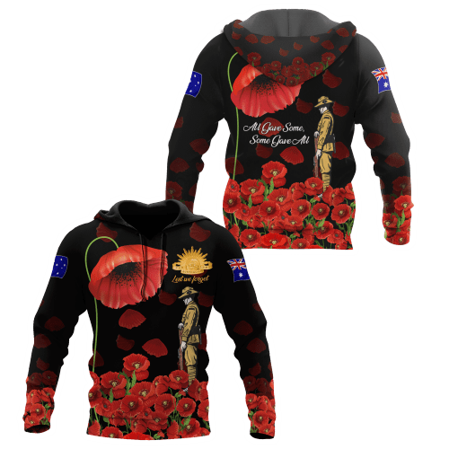 Anzac Day Lest We Forget 3D All Over Printed Shirts DA19022104