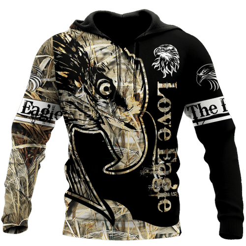 Eagle 3D All Over Printed Shirts For Men & Women