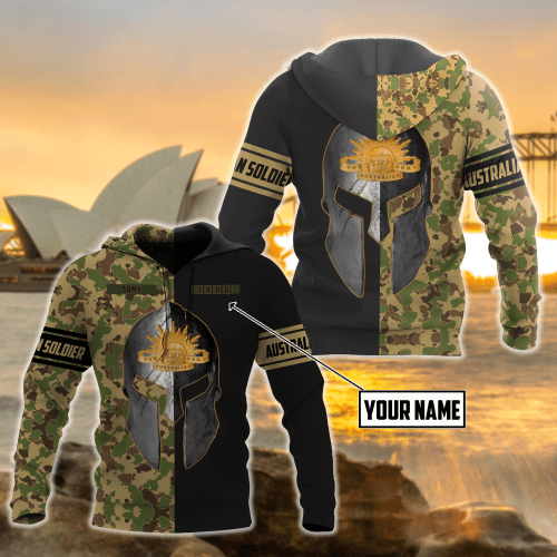 Personalized The Australian Army 3D All Over Printed Shirts DA17032103