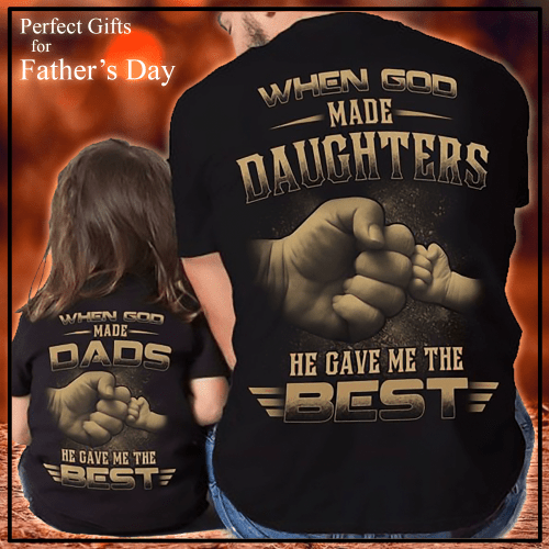 Combo Best Friends Daughter and Dad Premium T-shirts