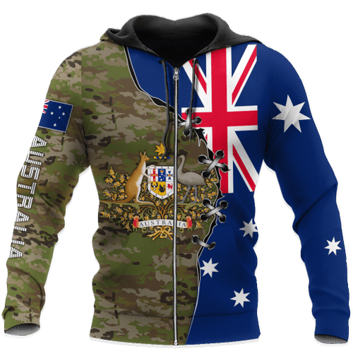 The Australian Army 3D All Over Printed Shirts For Men And Women VP10032104