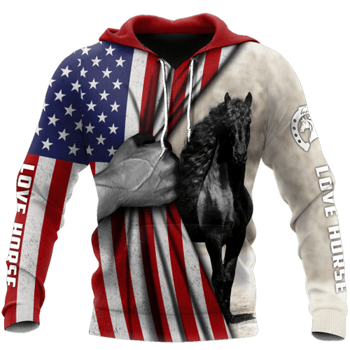 Horse Flag 3D All Over Printed Shirts Pi16062002