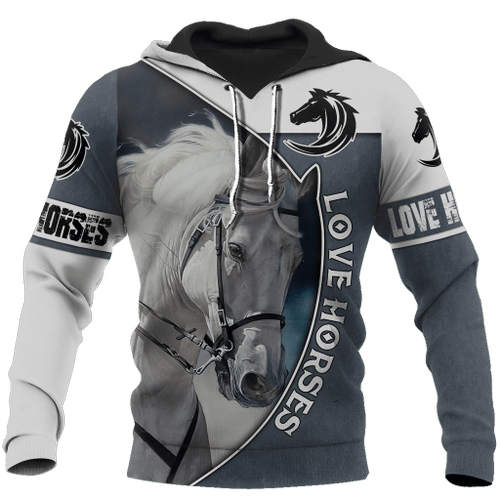 Love Horse 3D All Over Printed Shirts JJ240406