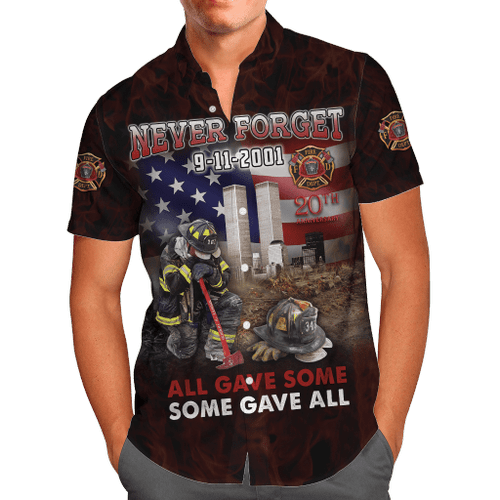 Firefighter Hawaii Shirt For Men And Women
