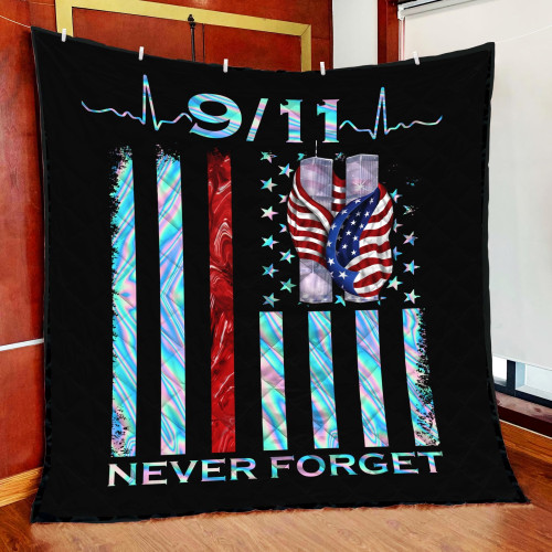 Never Forget Firefighter Quilt