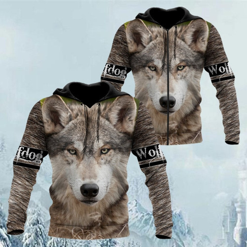 Wolfdog 3D All Over Printed Hoodie For Men and Women DQB09222004