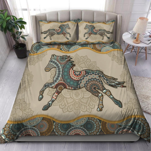 Mandala Love Horse Bedding Set TN040803
