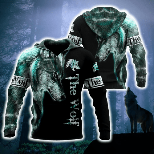 Wolf 3D All Over Printed Hoodie For Men and Women MH010920S