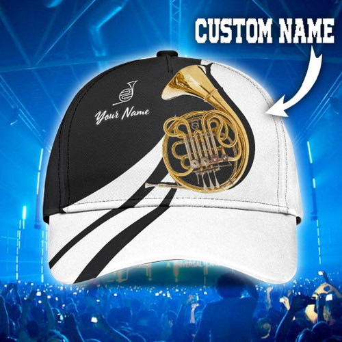 Personalized Horn Music 3D Printed Cap HHT08072107