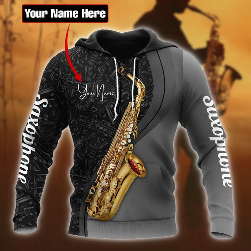 Personalized Saxophone 3D All Over Printed Unisex Shirts TN