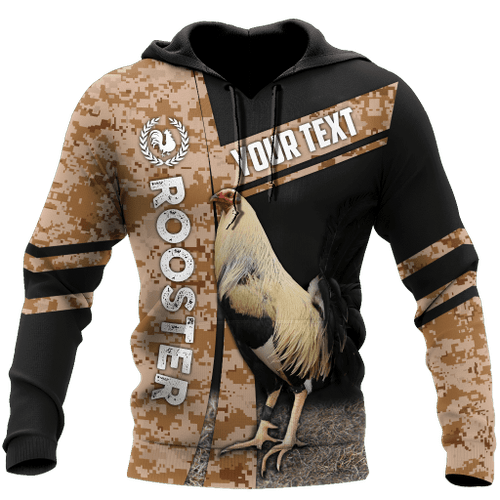 Personalized Rooster 3D Printed Unisex Shirts HHT03062102