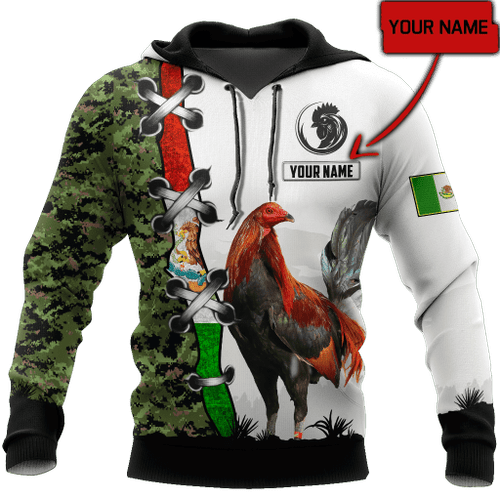 Personalized Mexican Rooster 3D Printed Unisex Shirts DD13052101